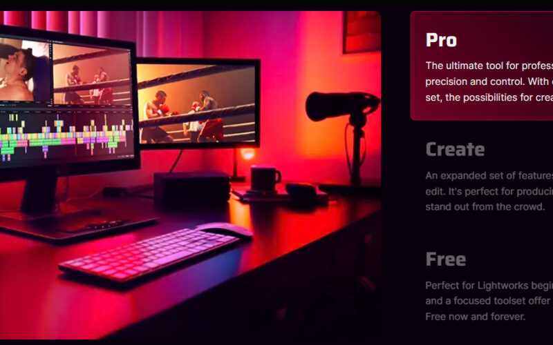 Lightworks video editor